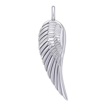 Angel Wing Silver Pendant TPD2932 - Jewelry